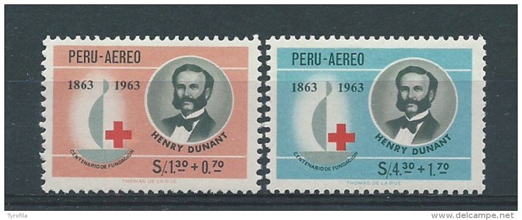Peru         Y / T    Luchtpost     190 / 191       (X) - Pérou