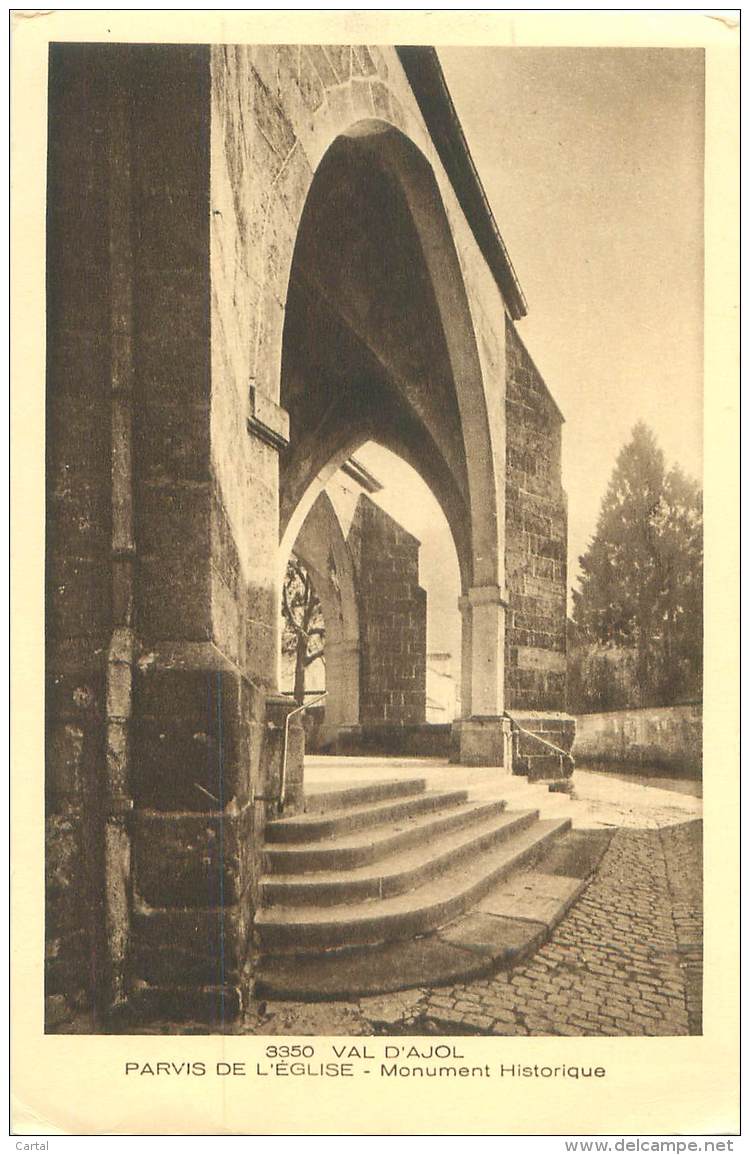 88 - VAL D'AJOL - Parvis De L'Eglise - Monument Historique - Other & Unclassified