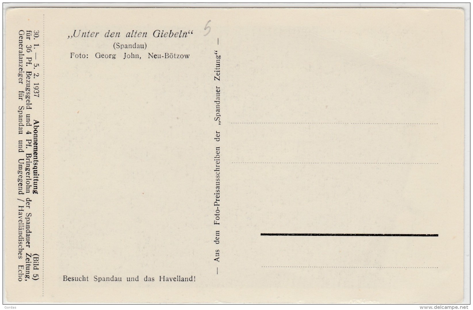 Germany - Berlin - Spandau - Spandau