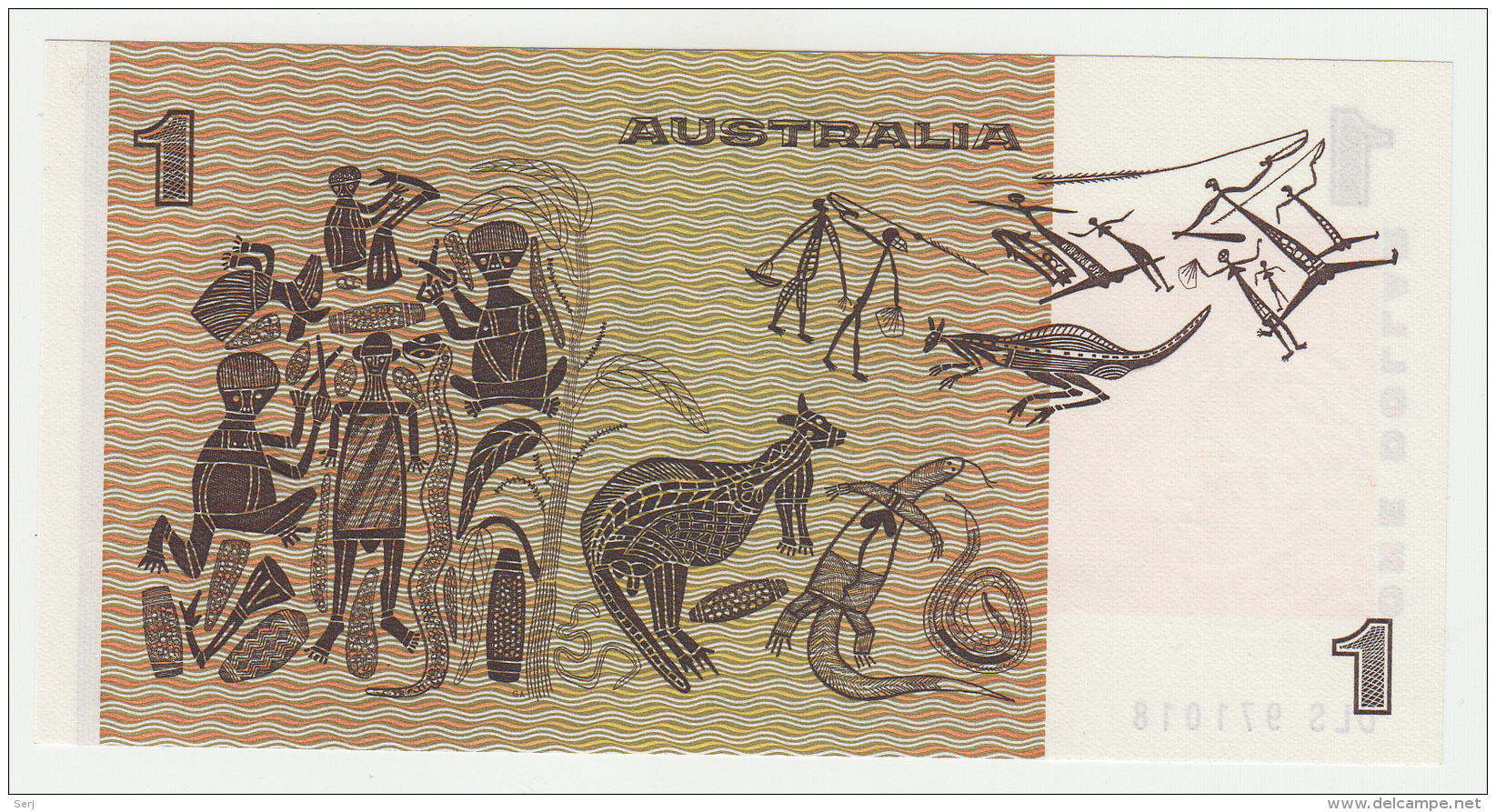 Australia 1 Dollar 1983 UNC NEUF Pick 42d 42 D - 1974-94 Australia Reserve Bank (paper Notes)