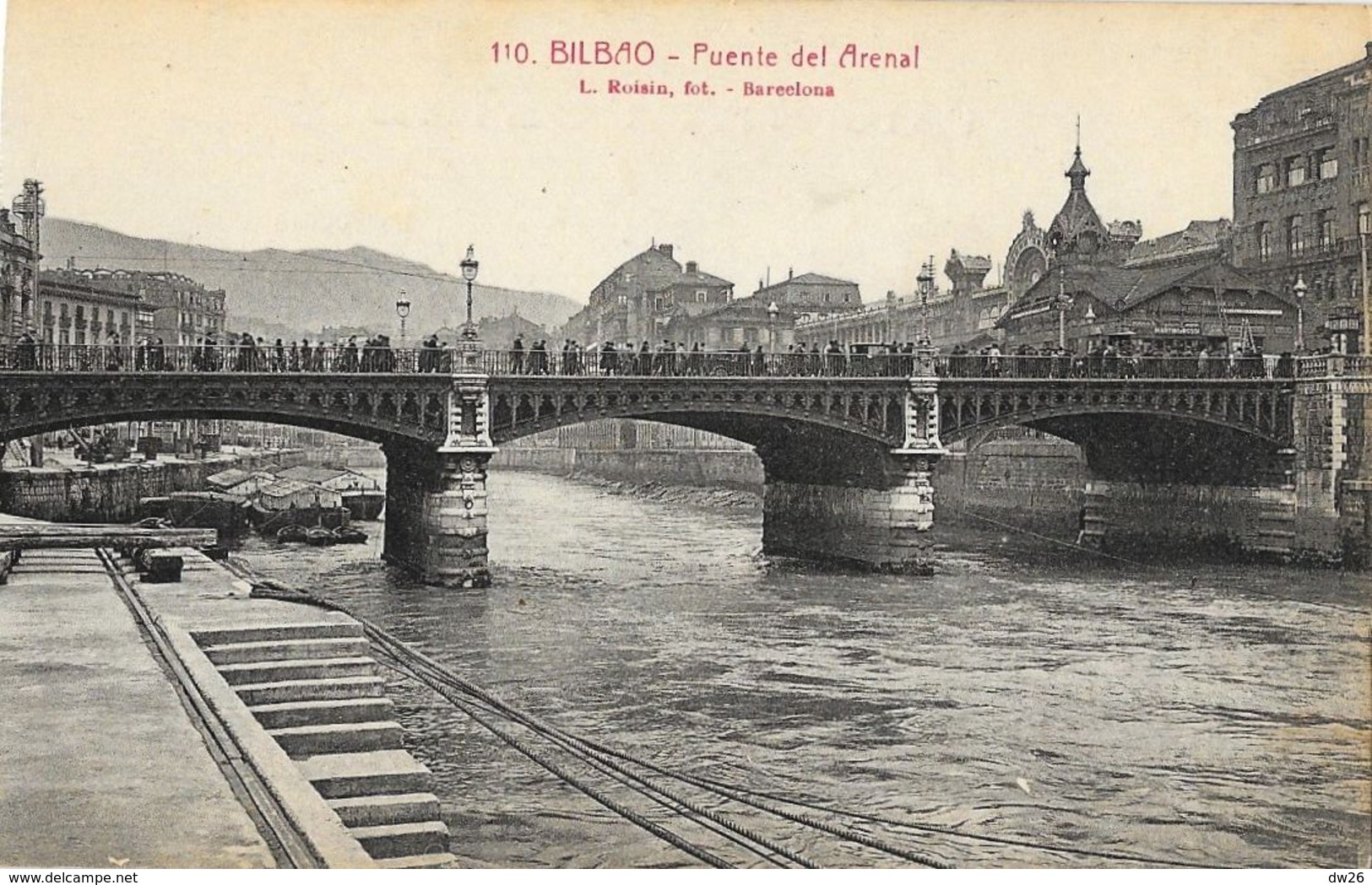 Bilbao - Puente Del Arenal - Fot. L. Roisin - Carte Non Circulée - Vizcaya (Bilbao)