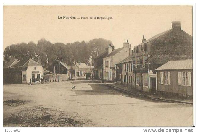 Le Nouvion - Place De La République - Autres & Non Classés