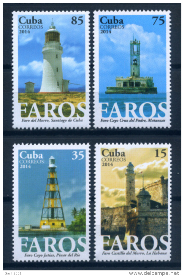 Cuba 2014 / Lighthouses MNH Faros Leuchttürme Phares / C7822  32 - Faros