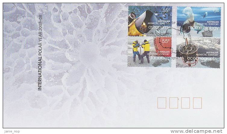 AAT 2008 International Polar Year FDC - FDC