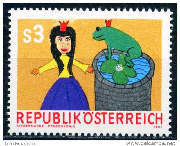 Österreich - Michel 1674 - ** Postfrisch (D) - Kindermarke - Ungebraucht