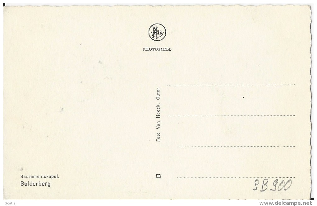 Bolderberg  -  Sacramentskapel - Heusden-Zolder