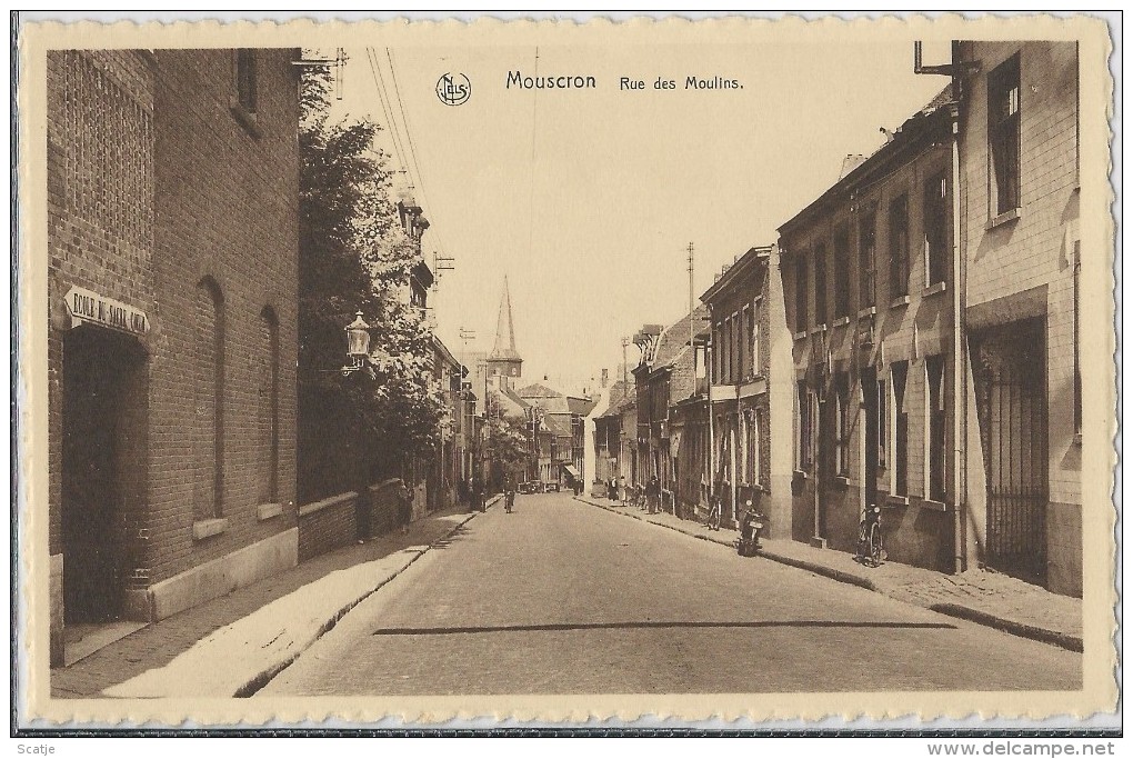 Mouscron    Rue Des Moulins. - Moeskroen