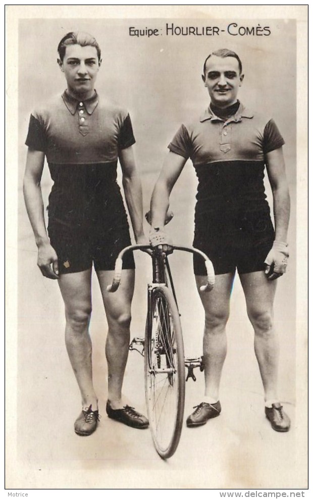CYCLISME (coureurs)-  Equipe Hourlier-Comès. - Cyclisme