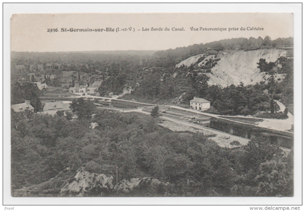 35 ILLE ET VILAINE - SAINT GERMAIN SUR ILLE Les Bords Du Canal - Saint-Germain-sur-Ille