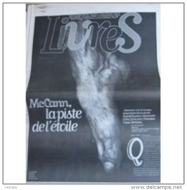 Libération, Supplément Livres Du 28/08/2003 : Danseur, Colum McCann . 8 Pages - Zeitungen - Vor 1800