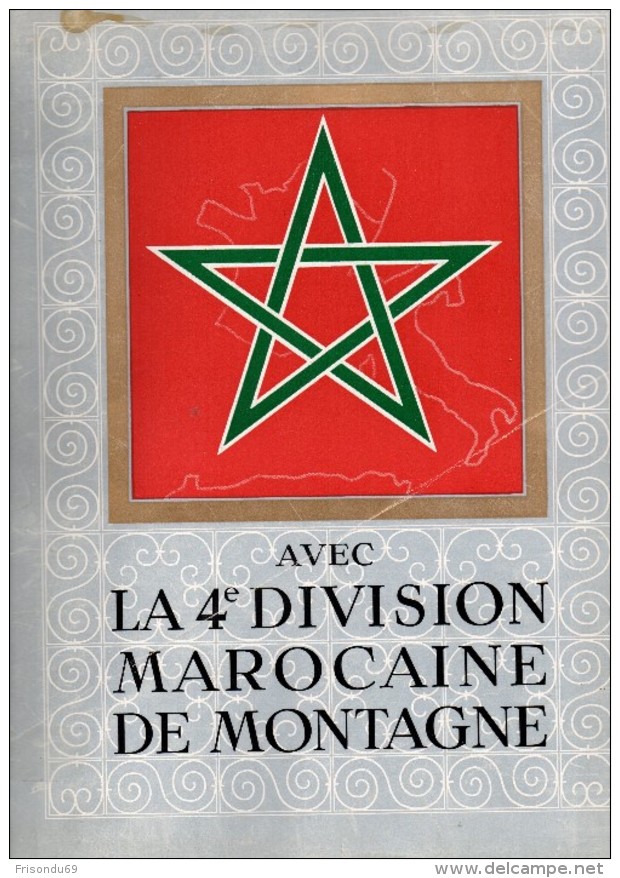 Avec La 4e Division Marocaine De Montagne . - French