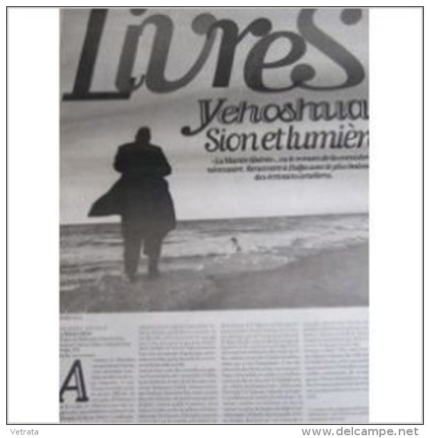 Libération, Supplément Livres Du 11/09/2003 : Yehoshua / Eco / Ferney . 8 Pages - Journaux Anciens - Avant 1800