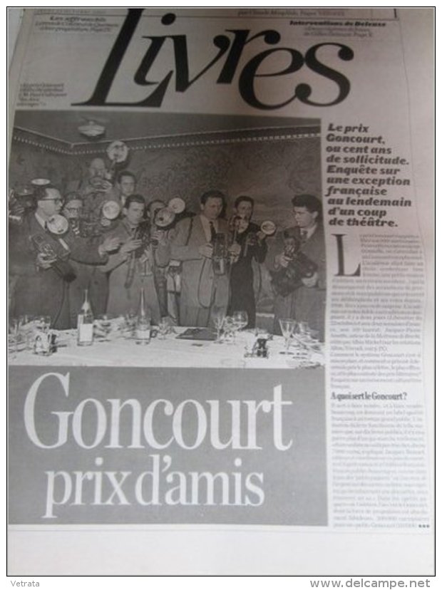 Liberation Supplément Livres Du 23/10/03 : Prix Goncourt, Enquête Sur Une Exception Française / Mesplede, Dictionnaire D - Zeitungen - Vor 1800