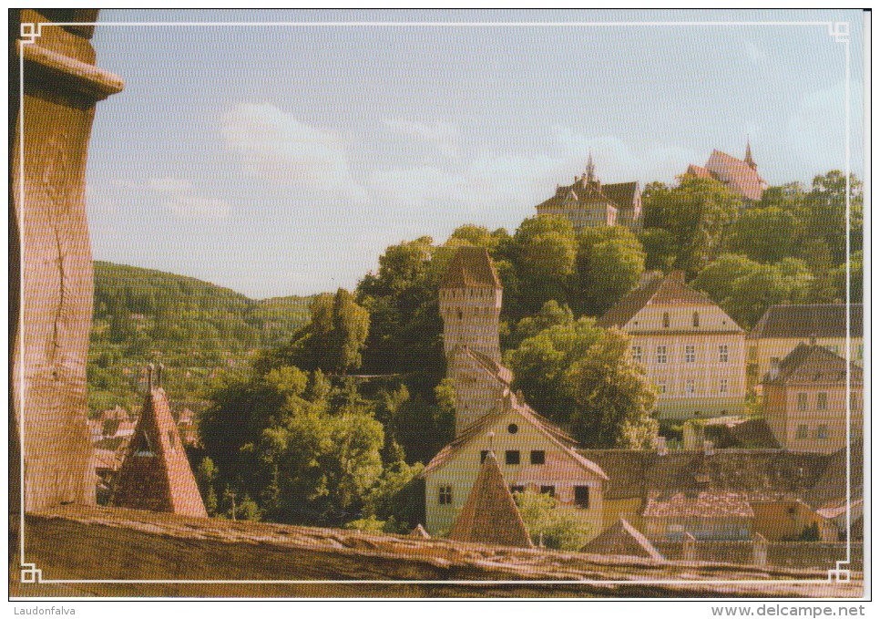 Sighisoara Segesvar Schassburg General View From The Tower Clock - Unused,perfect Shape - Monuments