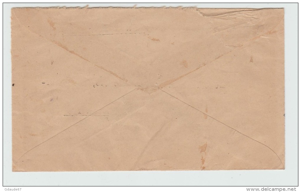 1946 - ENVELOPPE RECOMMANDEE D'ABIDJAN (COTE D'IVOIRE / AOF) - Cartas & Documentos