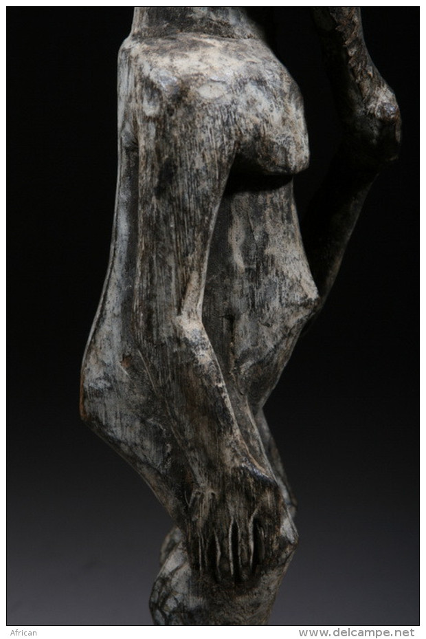 art africain  Statue Baoulé