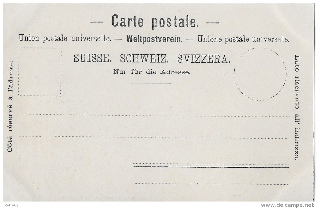 GRUSS AUS SOLOTHURN &#8594; Zeitglockenturm, Lichtdruck Ca.1900 - Autres & Non Classés