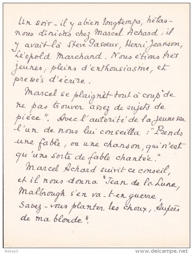 Maurice Chevalier, 25 années de succès, 1925 -1950N°610 sur 3000, édité par continental diffusion, Paris, 1950