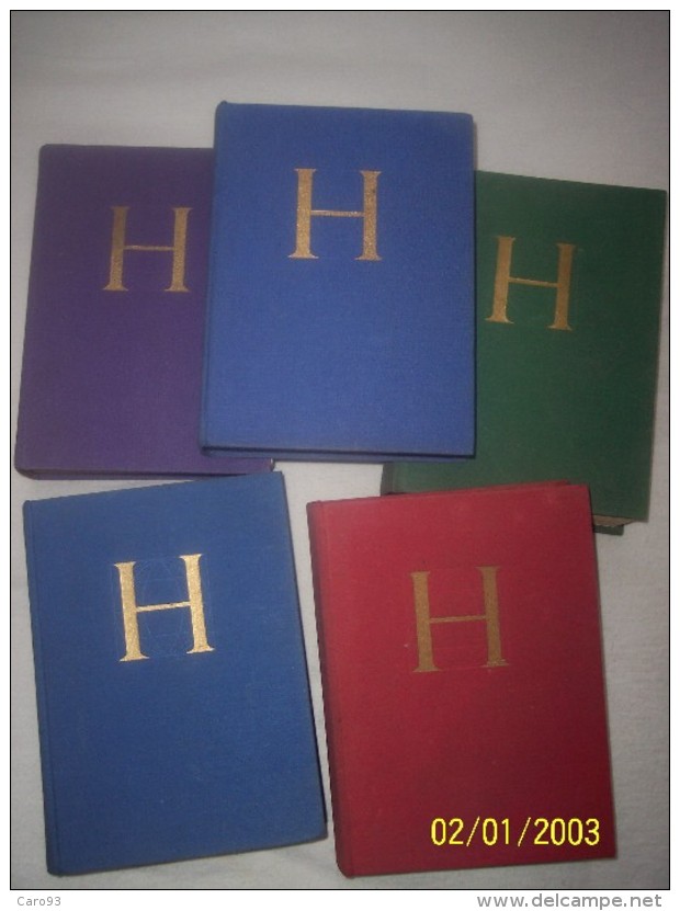 5 Vol. Histoire, Cercle Historia 1960 : Fersen, Pharaons, Van Gogh, Les Croisés, Marie Curie, Frédéric II... - Lots De Plusieurs Livres