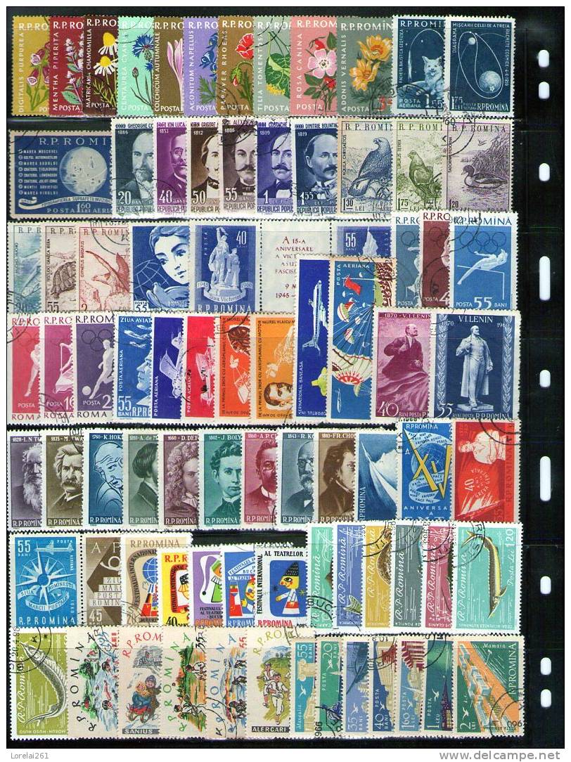 LOT 1952/1960   + 500 marci postale/ + 400 euro/michel  12%