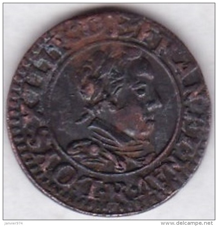 Double Tournois Juvénile 1620 R (Villeneuve) Louis XIII, Inédit - 1610-1643 Louis XIII Le Juste