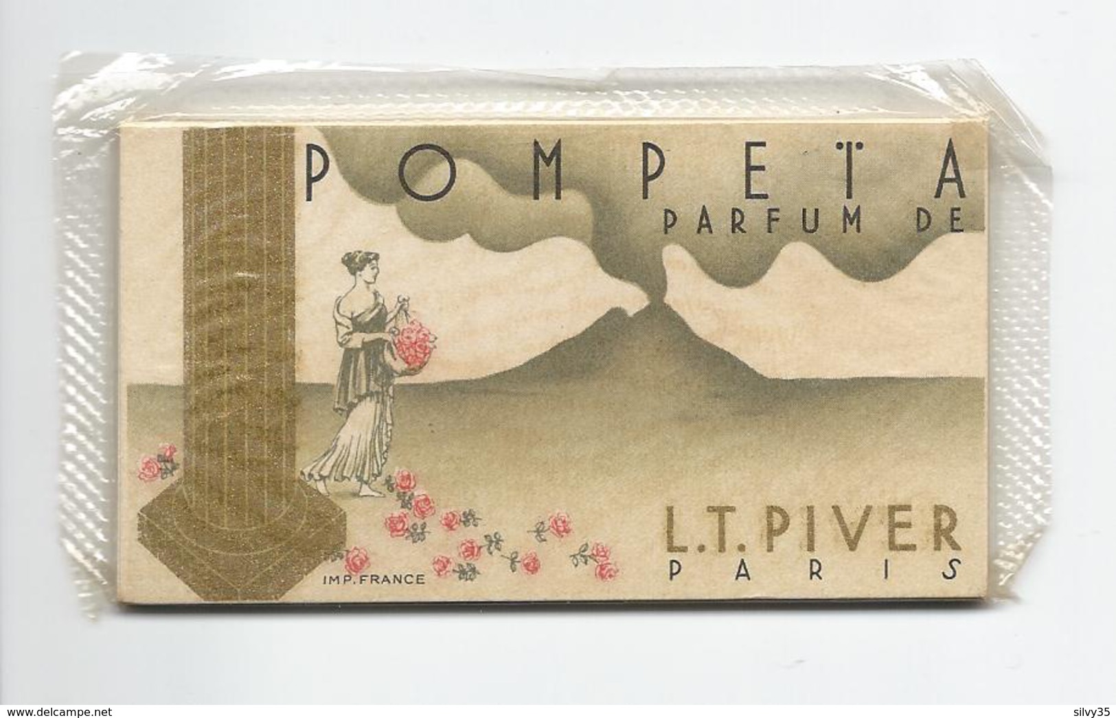 PAQUET CARTES PARFUMEES PIVER - POMPEÏA - Vintage (until 1960)