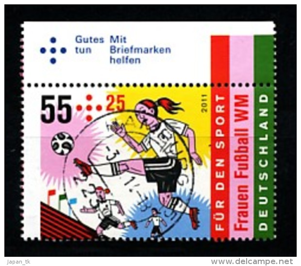 GERMANY  Mi.Nr. 2858 Fußball-Weltmeisterschaft Der Frauen - Used - Gebraucht