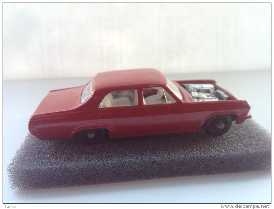 Opel Diplomat Matchbox By Lesney Red Color Rare Unique Old Vintage Car 1960"s LOWER PRICE - Matchbox (Lesney)