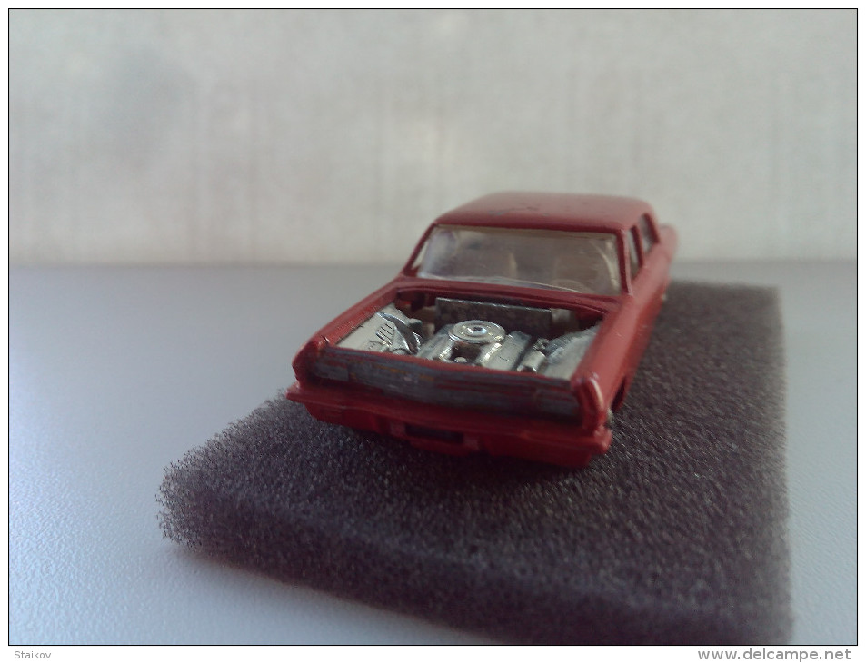 Opel Diplomat Matchbox By Lesney Red Color Rare Unique Old Vintage Car 1960"s LOWER PRICE - Matchbox (Lesney)