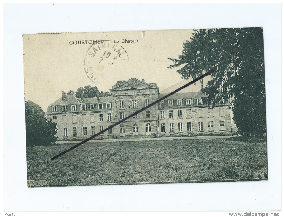 CPA -   Courtomer  - Le Château - Courtomer