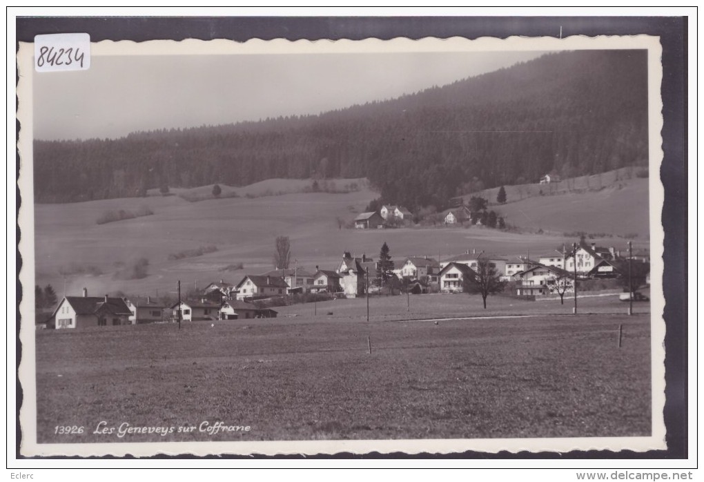 GENEVEYS SUR COFFRANE - TB - Coffrane