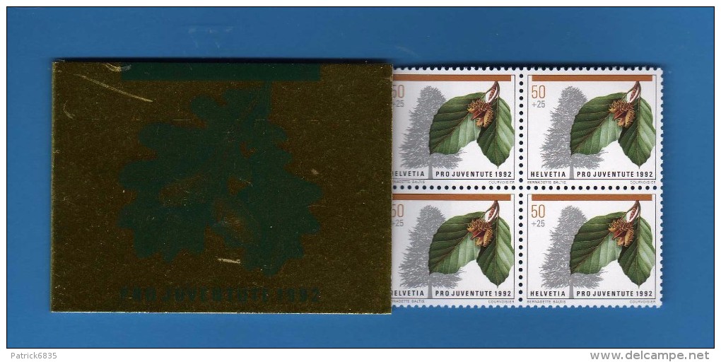 Svizzera ** 1992 - Carnet  Pro Juventute,  1992.  MNH.   Vedi Descrizione.   ( FR ) - Libretti