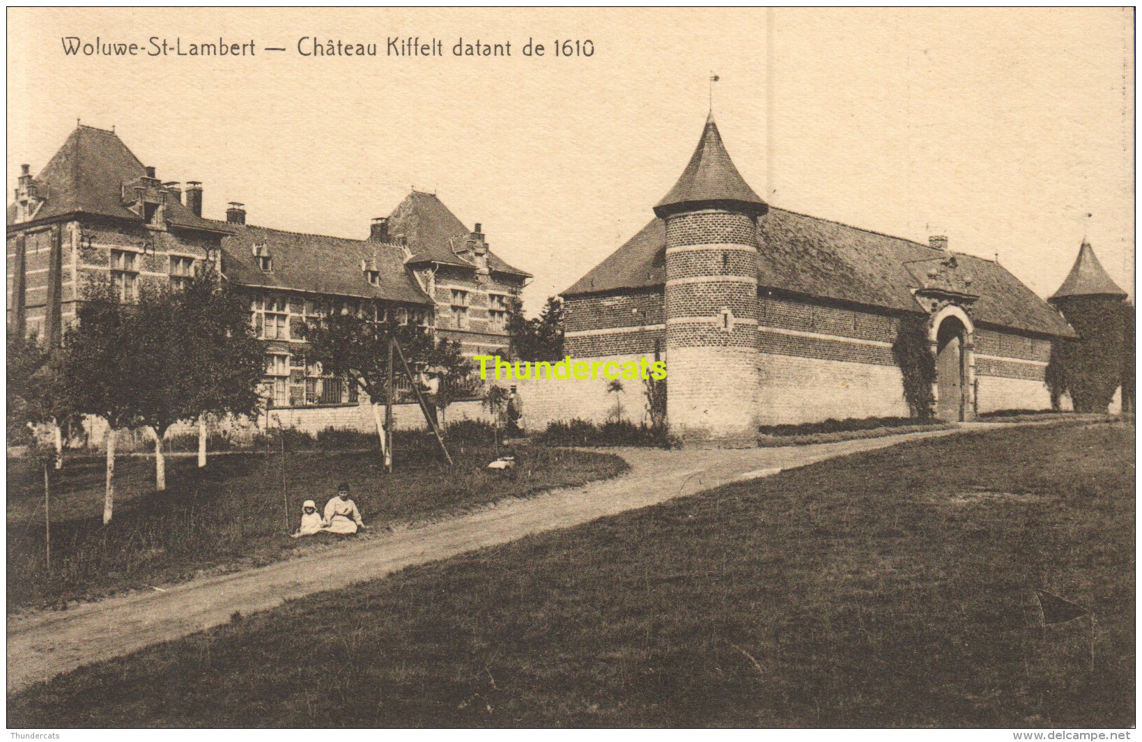 CPA WOLUWE ST LAMBERT CHATEAU KIFFELT DATANT DE 1610 - Woluwe-St-Lambert - St-Lambrechts-Woluwe