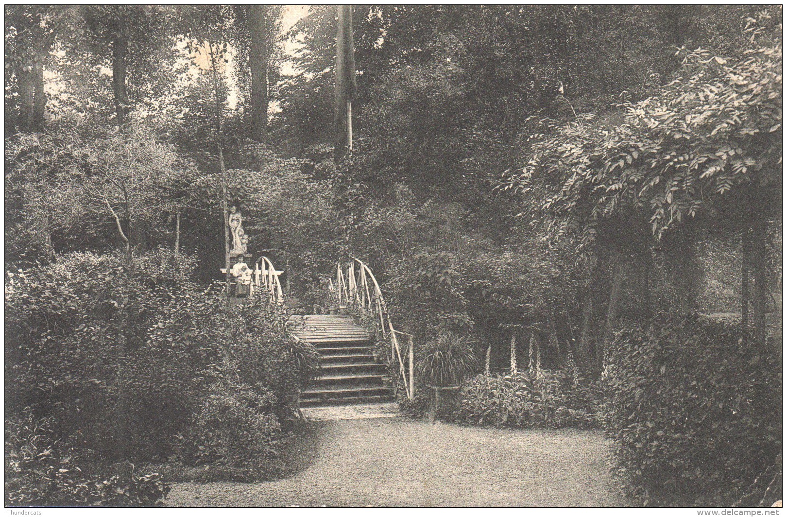 CPA BRUXELLES IXELLES PARC - Forêts, Parcs, Jardins