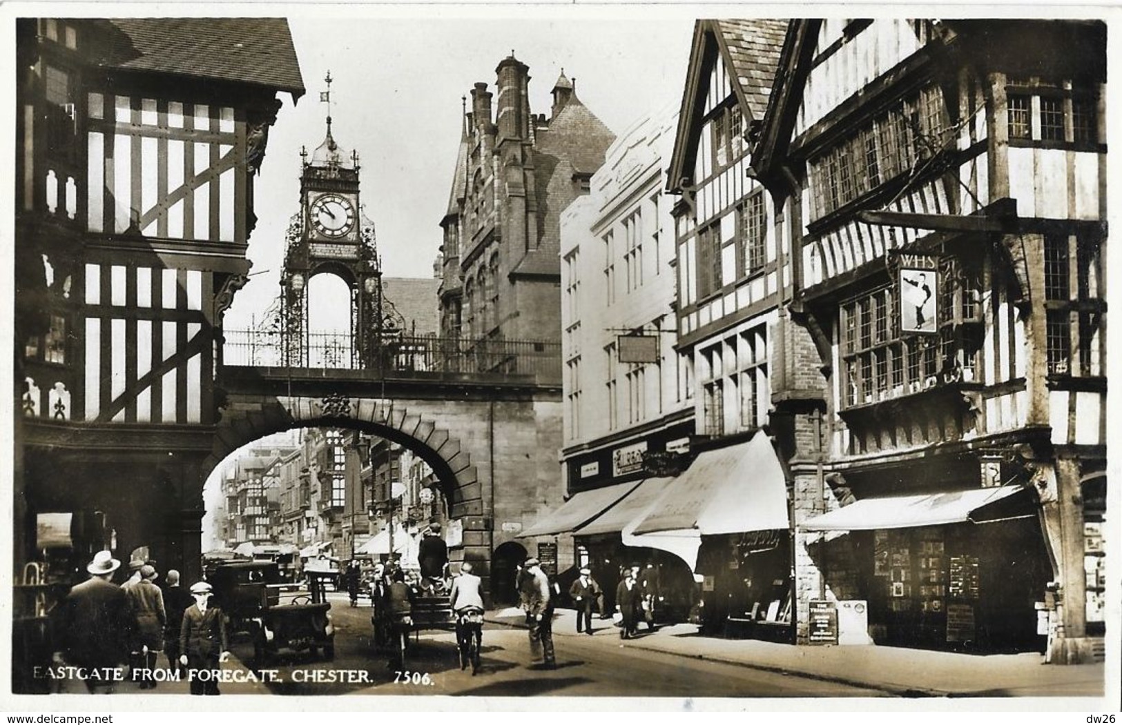 Chester - Eastgate From Foregate - Salmon Series - Chester