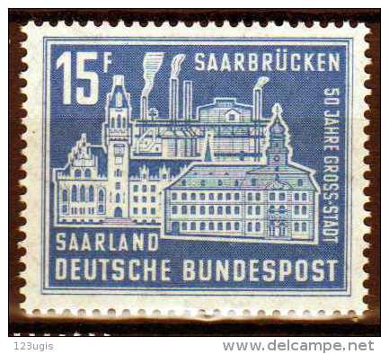 Saarland 1959 Mi 446 ** [130114VIII] @ - Unused Stamps