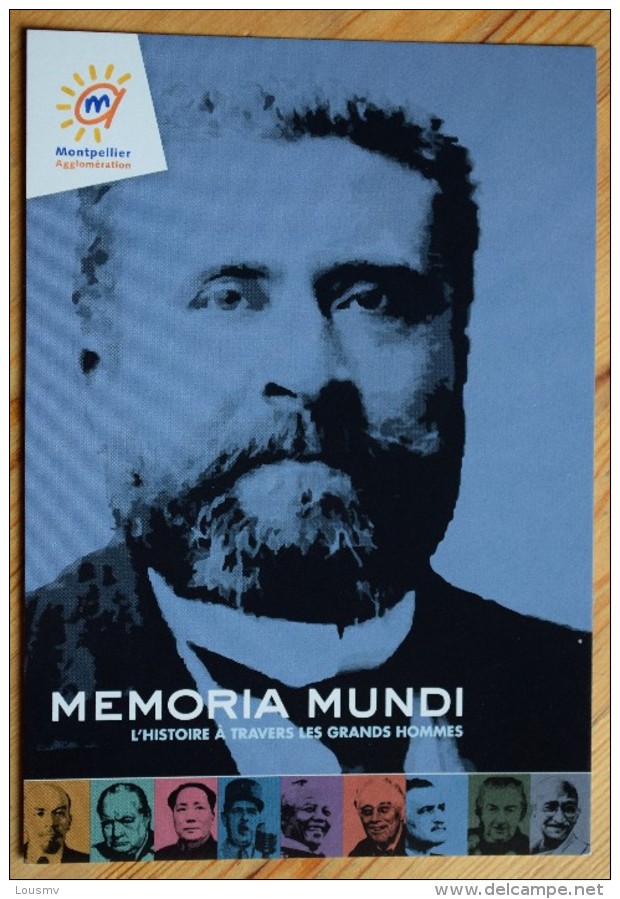 Jean Jaurès - Carte 1er Jour ( FDC ) - Memoria Mundi - Montpellier Odysseum - Place Du XIXème Siècle - (n°6176) - Personnages