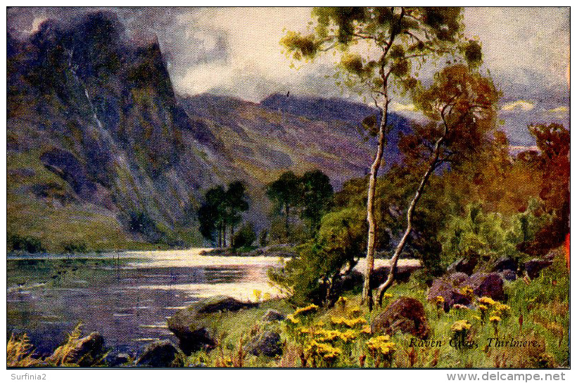 MISCELLANEOUS ART - RAVEN CRAG, THIRLMERE - A HEATON COOPER Art71 - Other & Unclassified