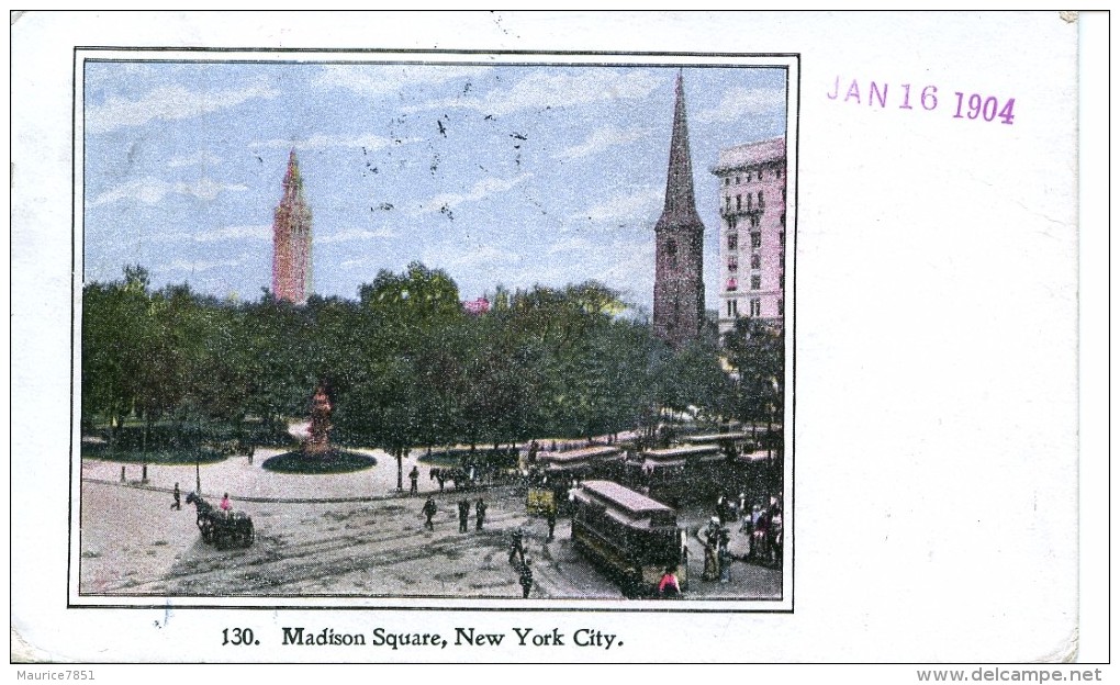 NEW YORK ---MADISON SQUARE - Places & Squares