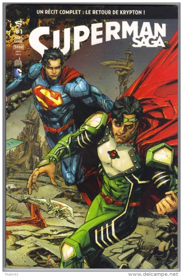 SUPERMAN-SAGA  N° 1 HORS-SERIE   LE RETOUR DE KRYPTON  DE 2014 - Superman