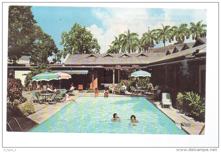 REF 252  : CPSM Dominique Dominica Fort Young Hotel Swimming Pool Roseau - Dominique