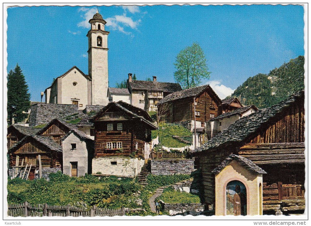 Bosco-Gurin (1506 M) Das Deutschsprachige Walserdorf Im Tessin - Bosco/Gurin