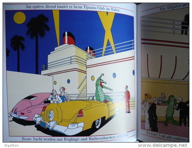 MAMMA MIA, MIAMI ! BD Allemande "LIGNE CLAIRE" Style Swarte Ted Benoit Floc’h Et Chaland / Par McNeil Et LYONNET - Sonstige & Ohne Zuordnung