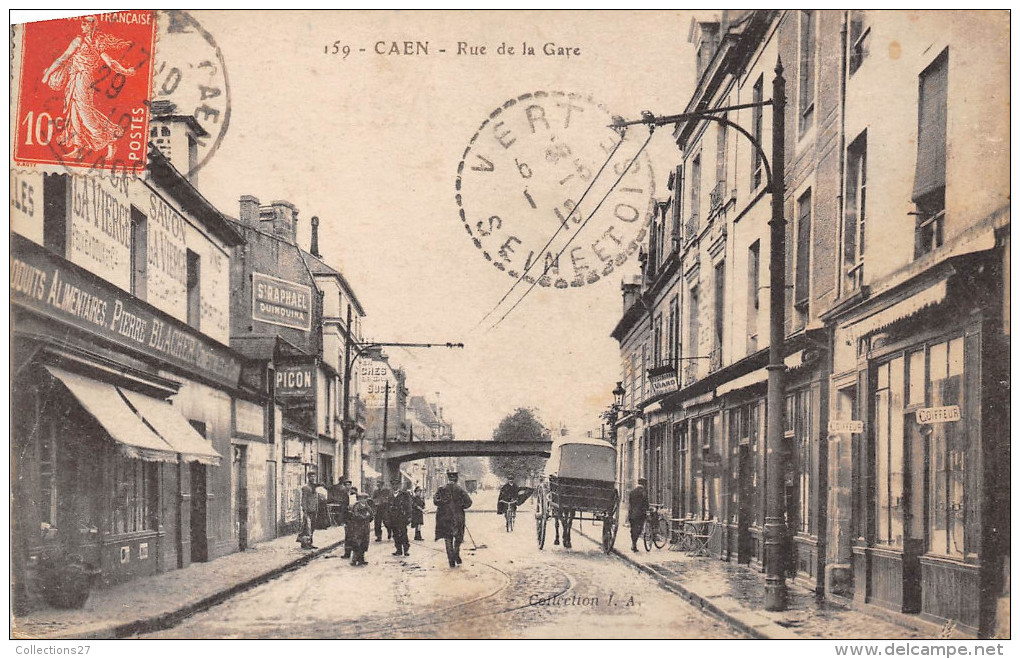 14- CAEN-   RUE DE LA GARE - Caen