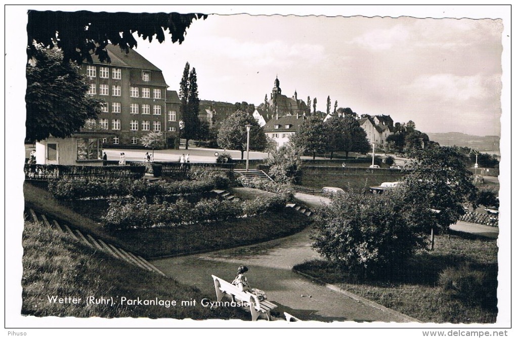 D6562      WETTER : Parkanlage Mit Gymnasium - Arnsberg