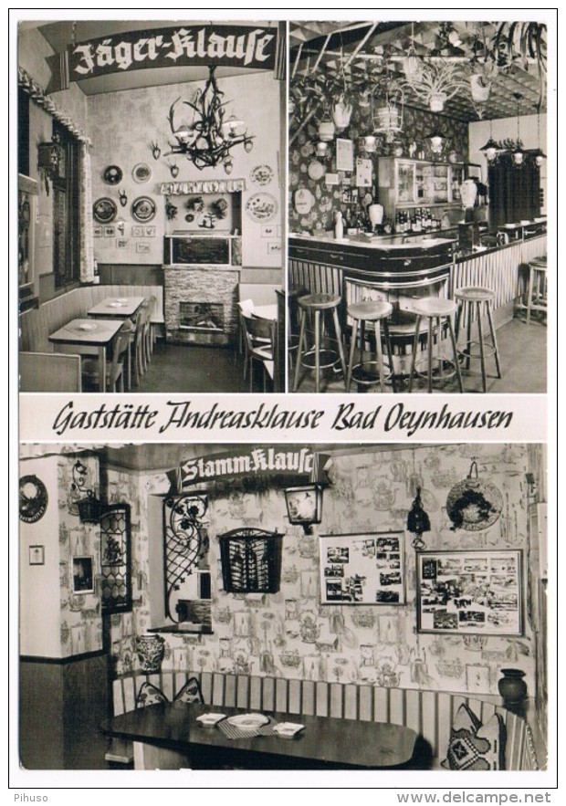 D6569      BAD OYENHAUSEN : Gaststätte Andreasklause - Bad Oeynhausen