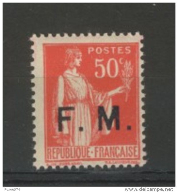 +++ A SAISIR!!! -80% Sur PARFAIT  N°7  NEUF**  De 1933           SCAN CONTRACTUEL - Timbres De Franchise Militaire