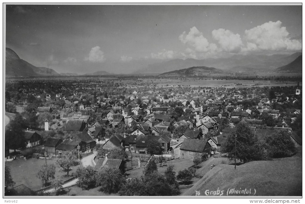 GRABS &#8594; Ein Kleines Bauerndorf Im Rheintal Anno 1934 - Grabs