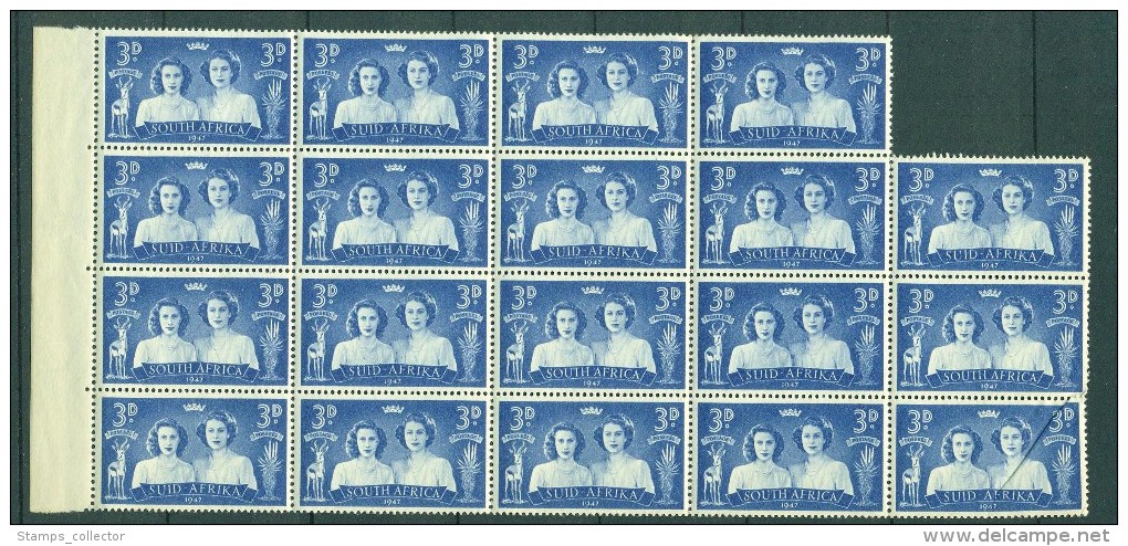 South Africa. 58 Stamps 1947. MNH - Nuevos