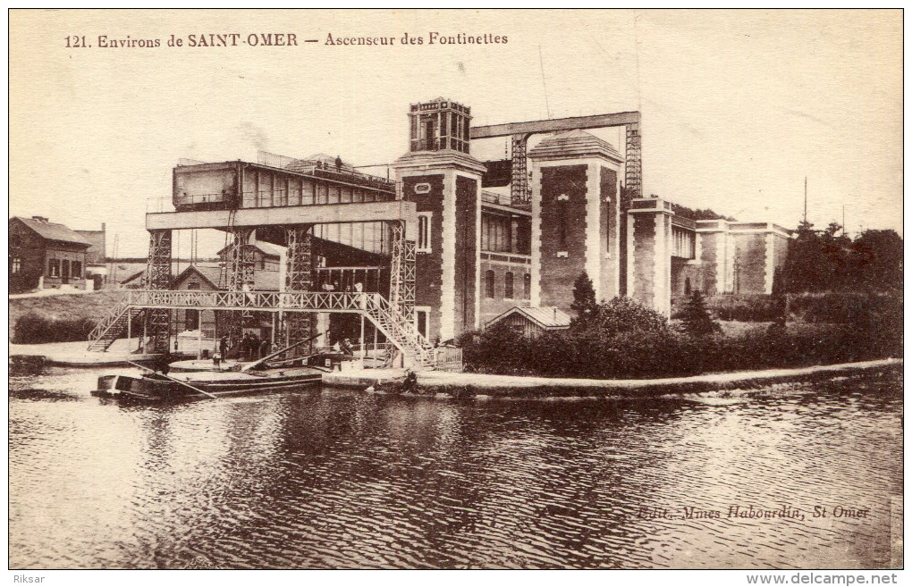 SAINT OMER(PAS DE CALAIS) MINE(BATEAU PENICHE) - Saint Omer